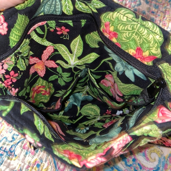 Vera Bradley Botanica Hipster Tropical Crossbody and Wallet - Picture 5 of 10